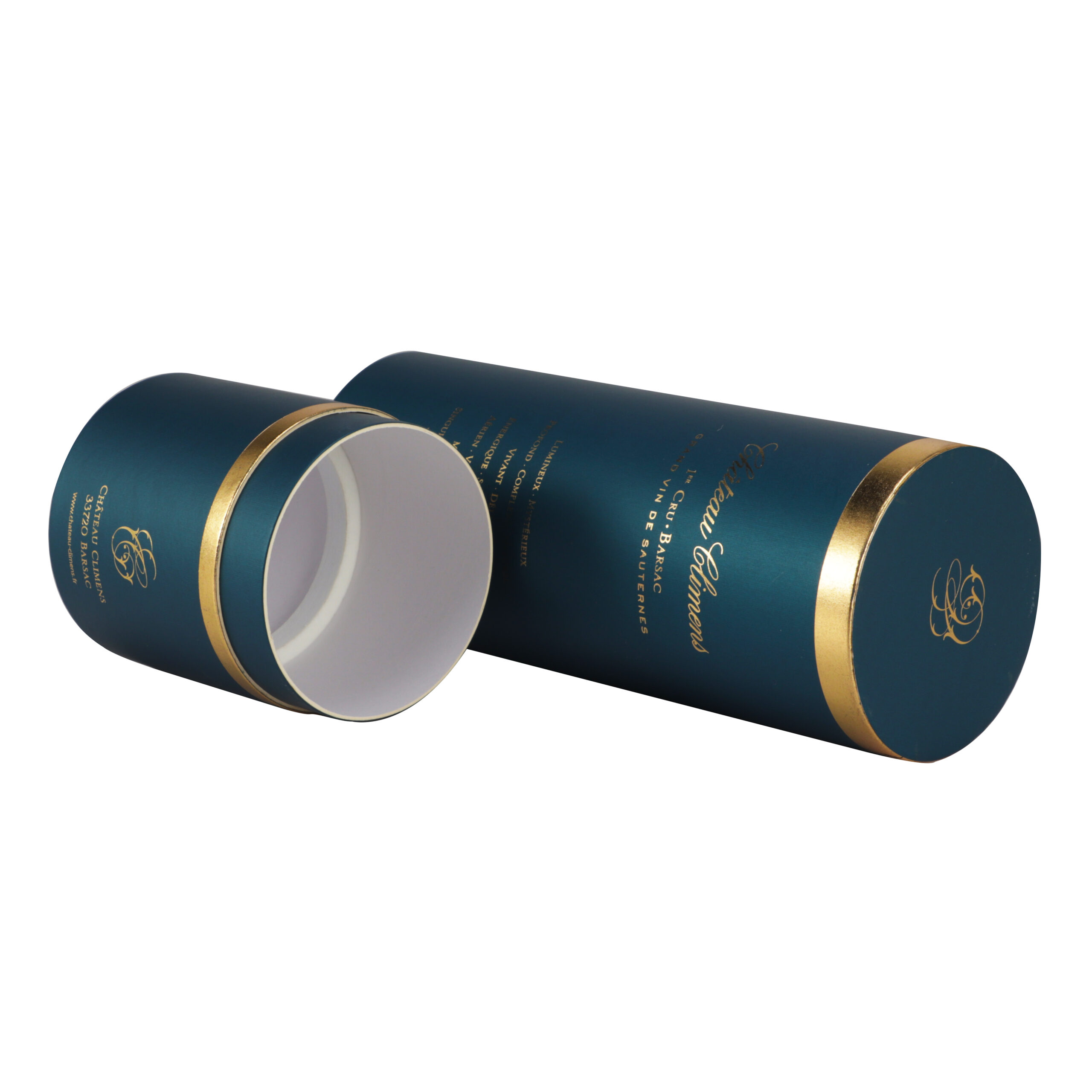 blue gold round box2